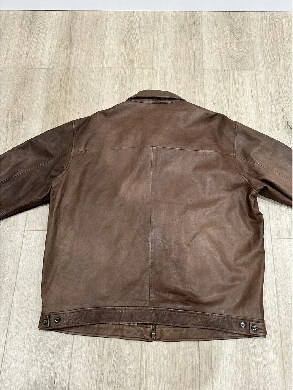 Polo Ralph Lauren 2XL Brown Glove Soft Leather Jacket